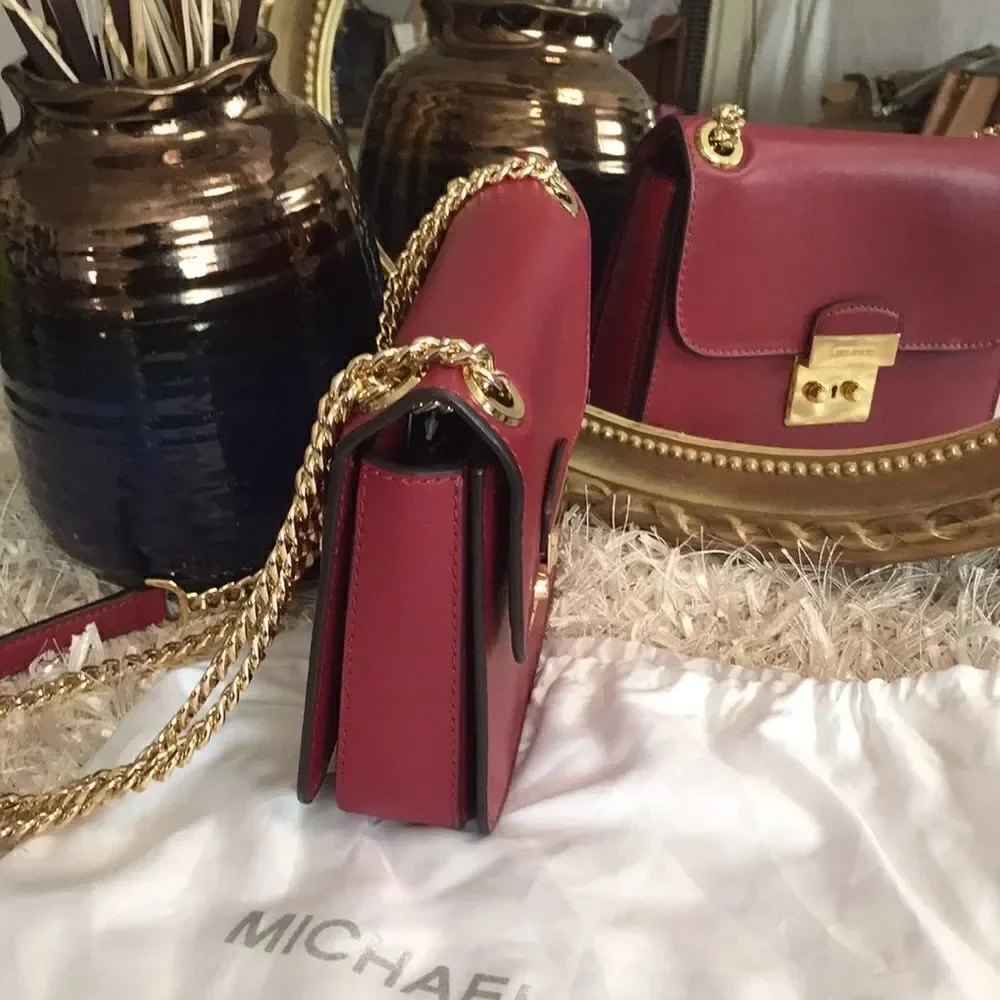 Michael Kors Sloan Editor Chain Shoulder Bag NWT